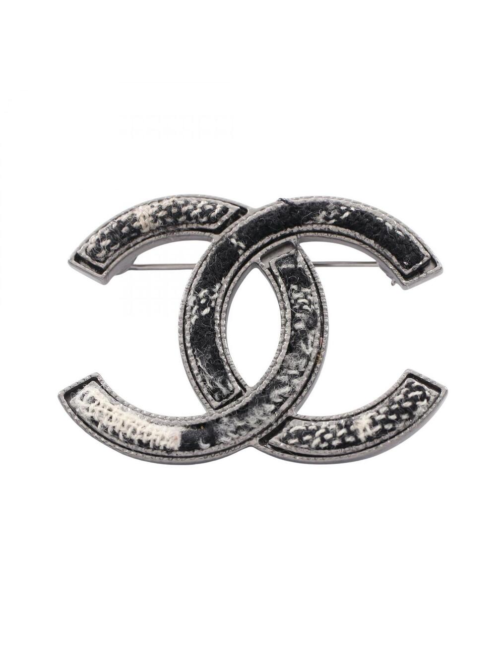 Chanel A13A Coco Mark Brooch Stainless #282025C57B
